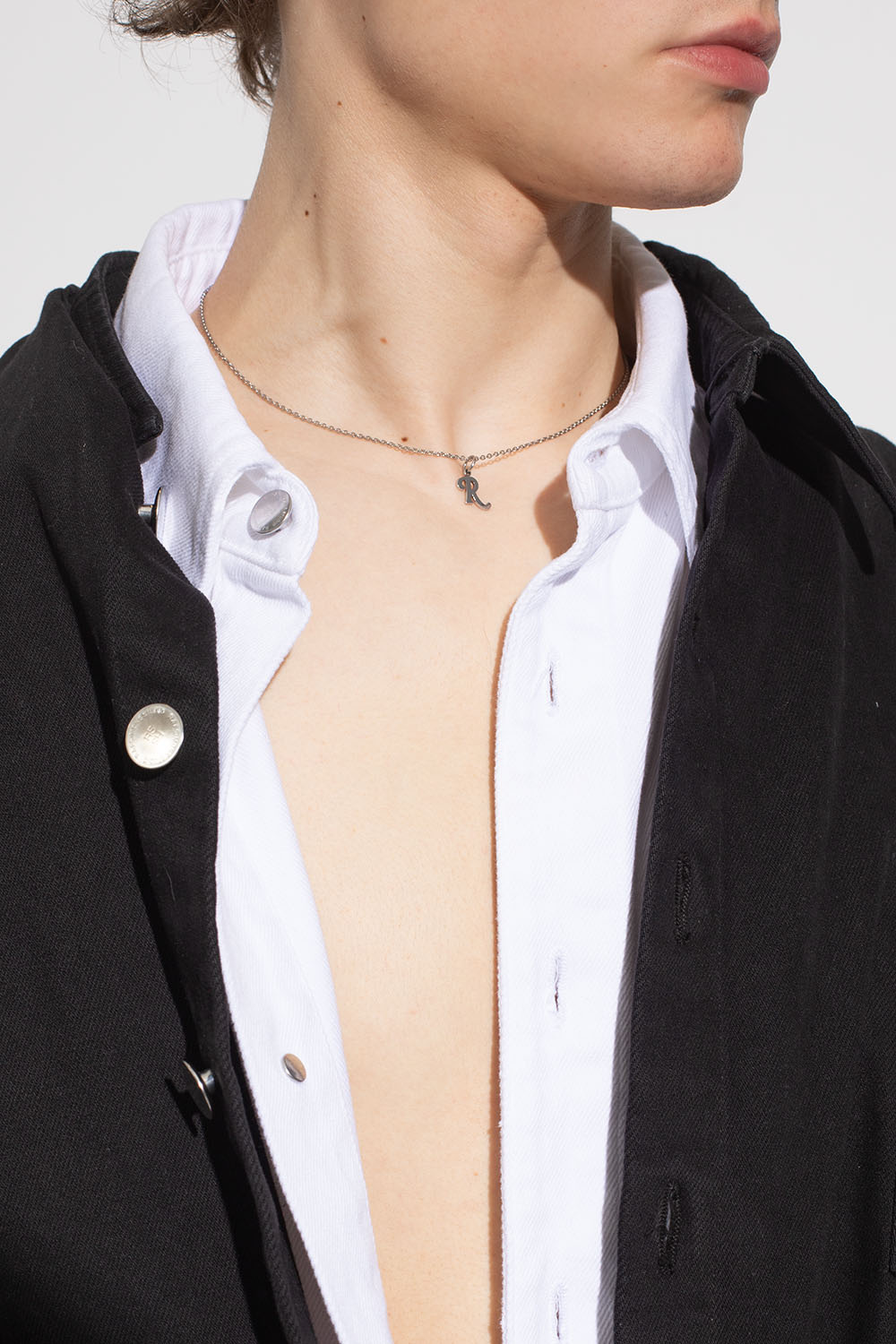 Necklace with logo Raf Simons - SchaferandweinerShops Zimbabwe